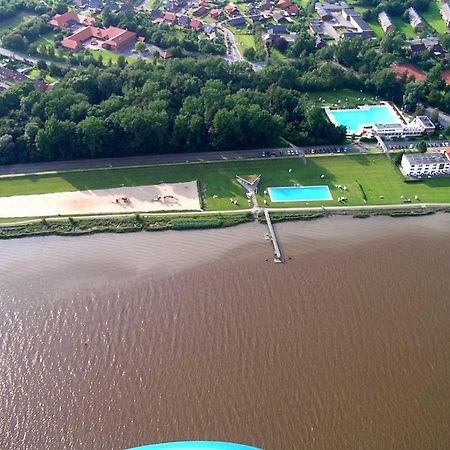 Appartamento Idyllisches Reethaus Tönning Esterno foto
