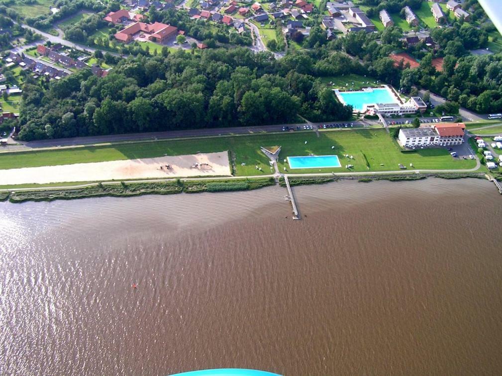 Appartamento Idyllisches Reethaus Tönning Esterno foto